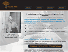 Tablet Screenshot of orangetreemarketing.com